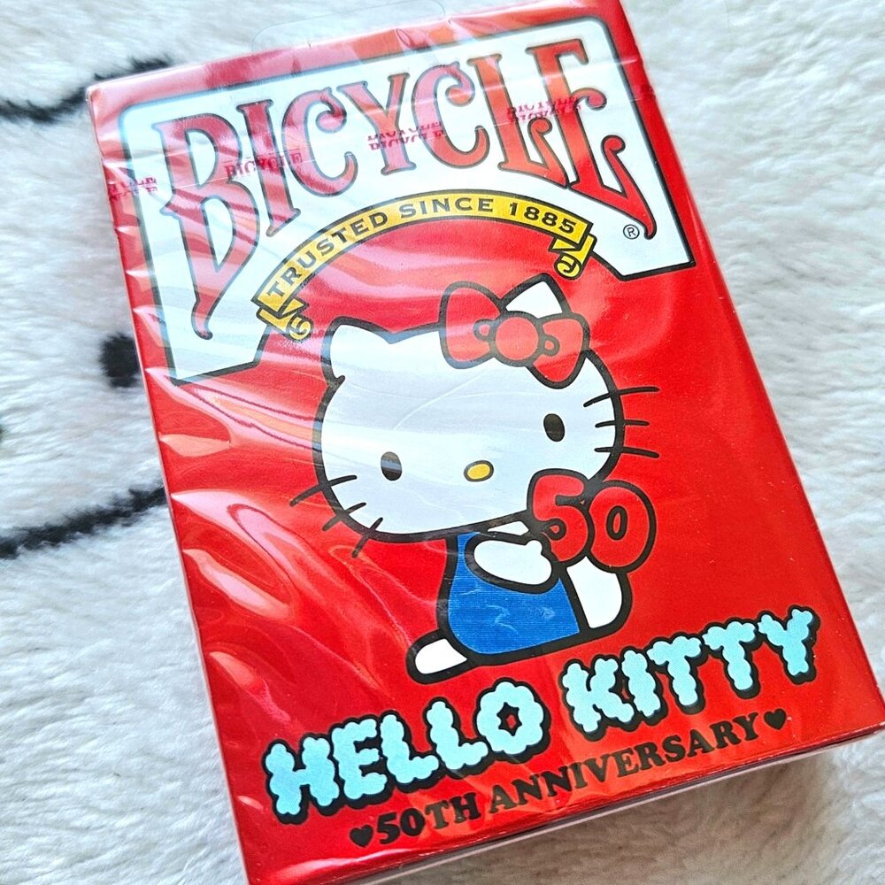 New Hello Kitty 50th Anniversary Playing Cards
